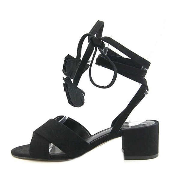 Brian Atwood Shoes - Brian Atwood black suede lace up gladiator sandals Brian Atwood Shoes - Brian Atwood black suede lace up gladiator sandals